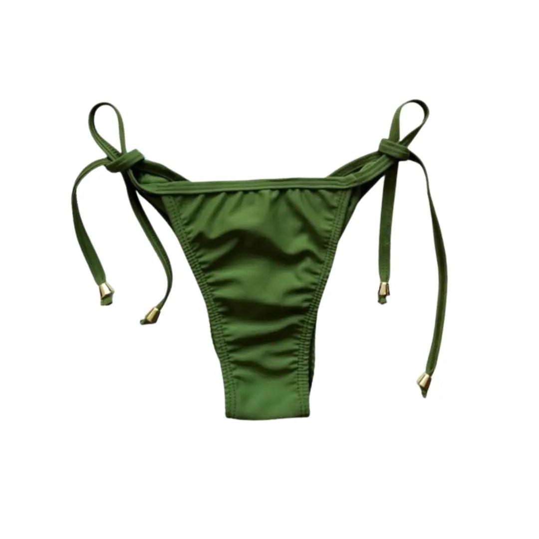Ella Cheeky Side Tie Bottom - Solid Colors Benatti Beachwear