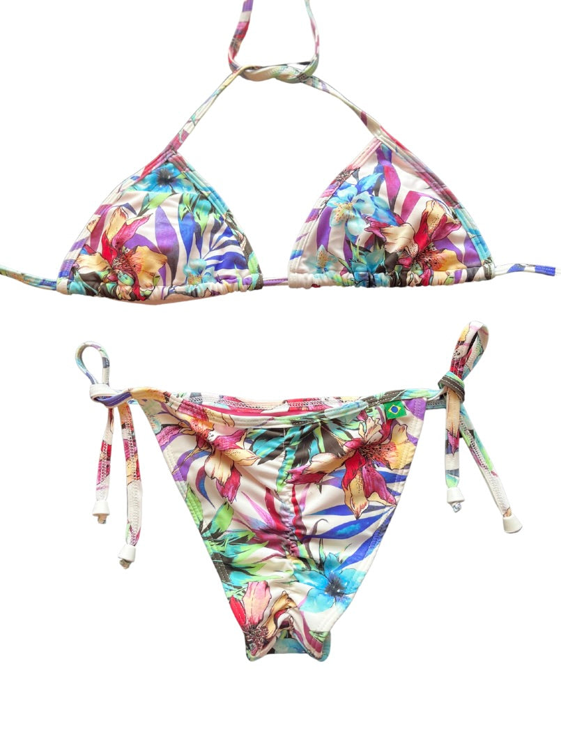 Tropical Whisper Bloom Bikini Set - SALE