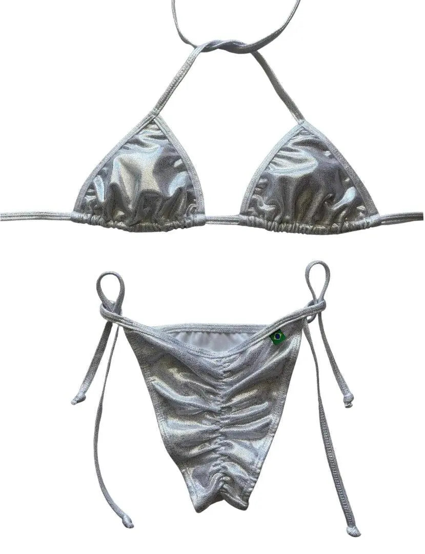 Metallic Cheeky Bikini SET Benatti Beachwear