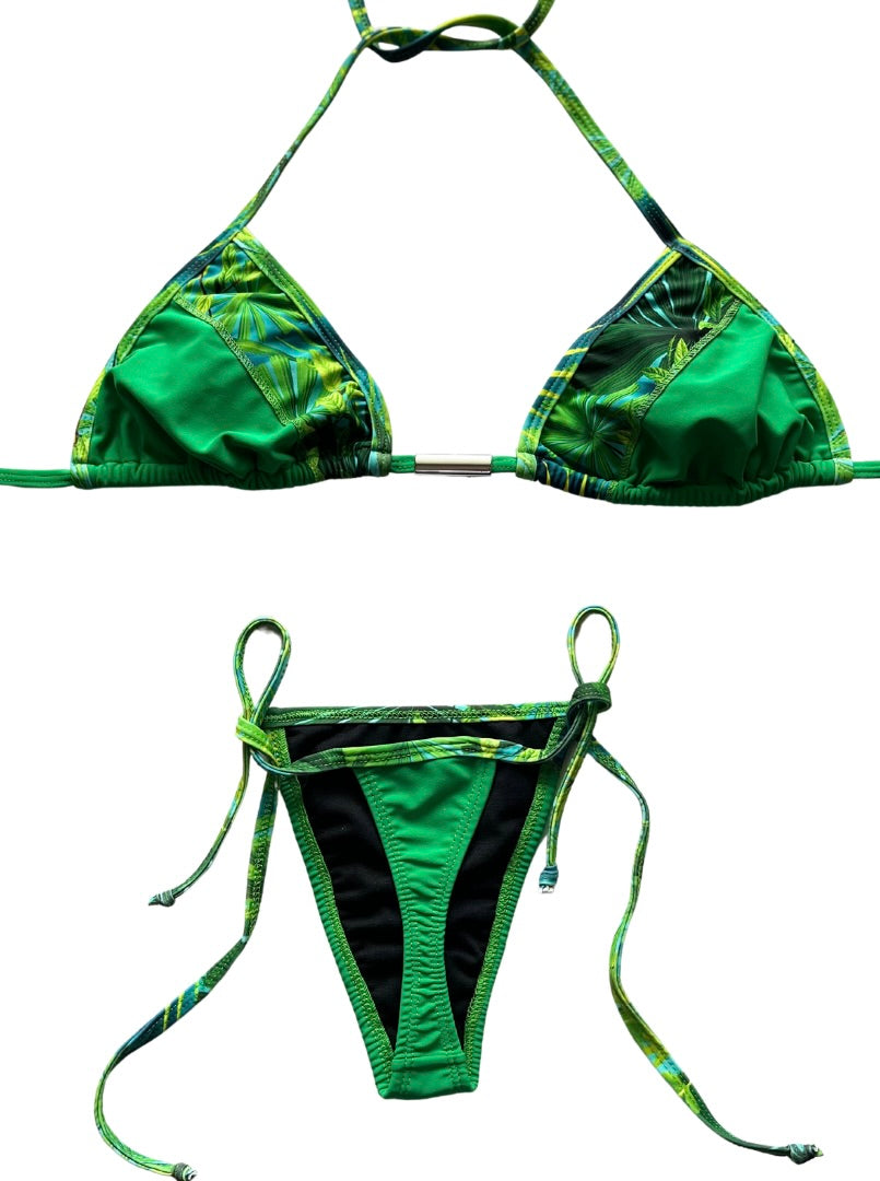 Green Jungle Dream Bikini Set - SALE