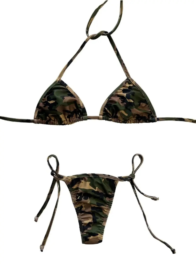 Camo String Bikini SET - SALE Benatti Beachwear
