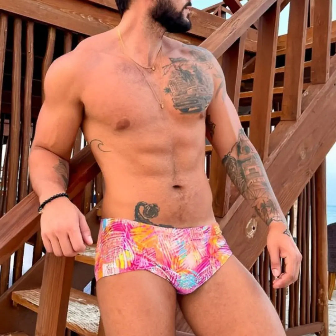 Tropical Sunga Swim Briefs Benatti Beachwear