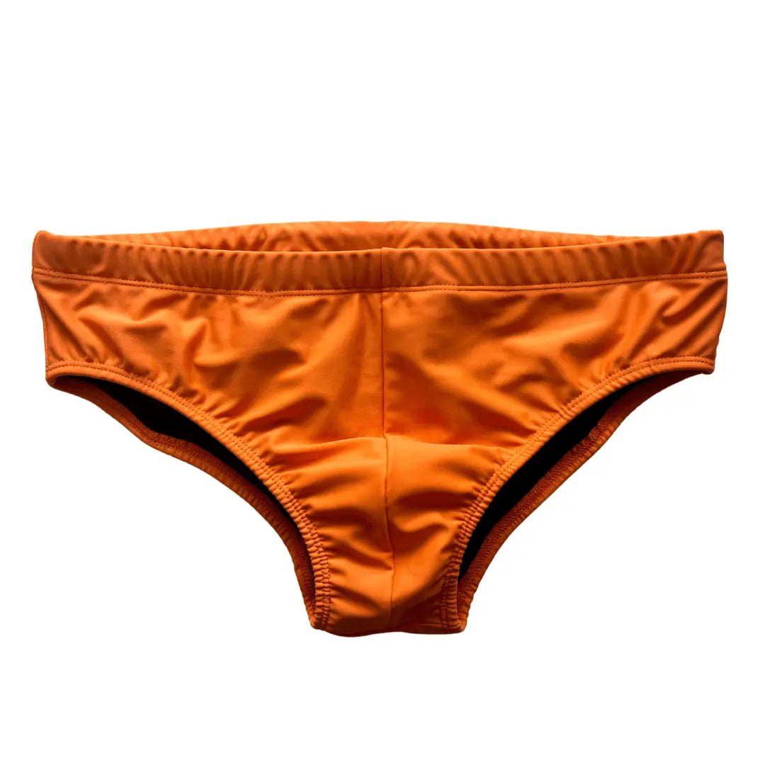 Solid Color Low-Rise Brazilian Sunga Swim Brief Benatti Beachwear