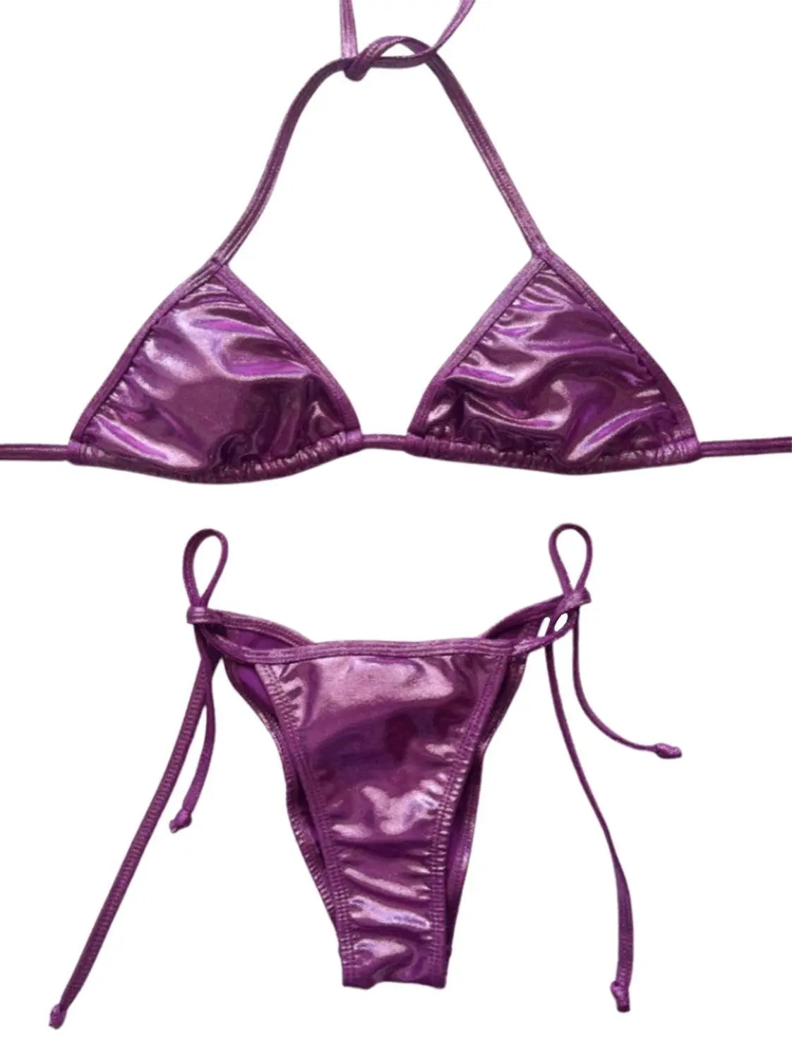 Metallic Cheeky Bikini SET Benatti Beachwear