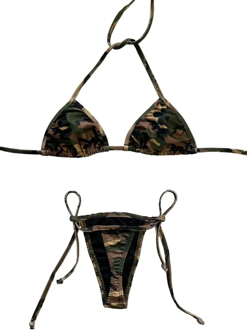 Camo String Bikini SET - SALE Benatti Beachwear