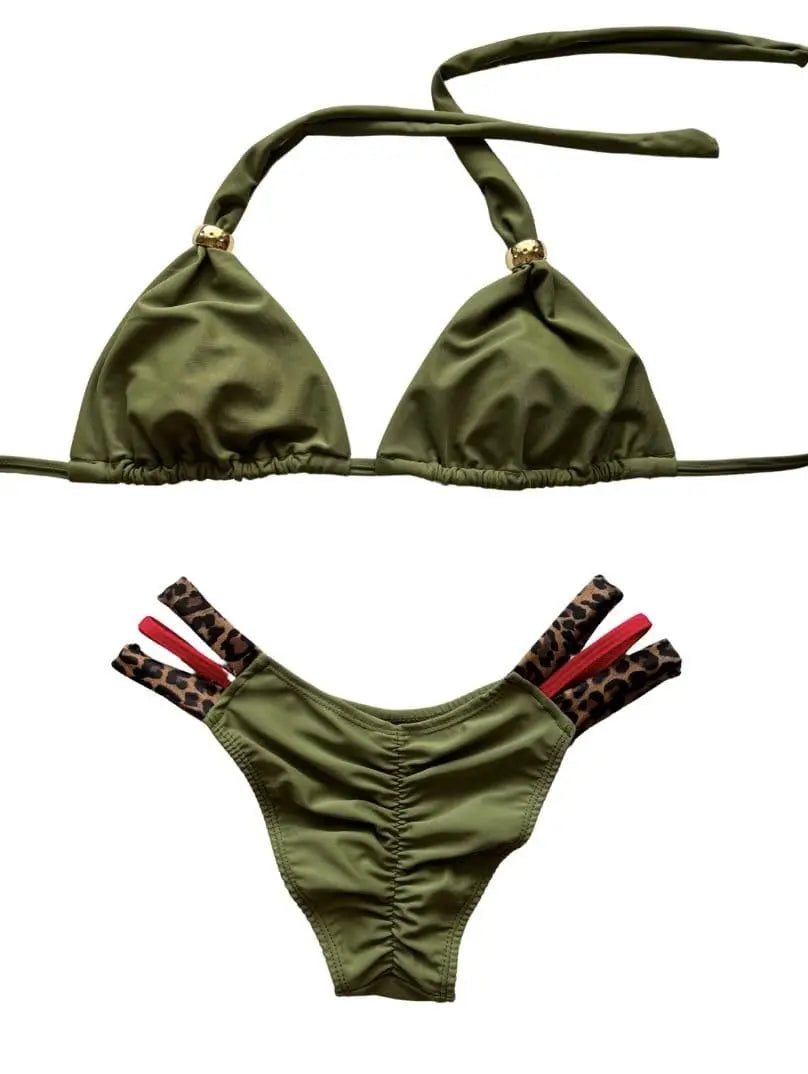 Olive Green Bikini SET Benatti Beachwear