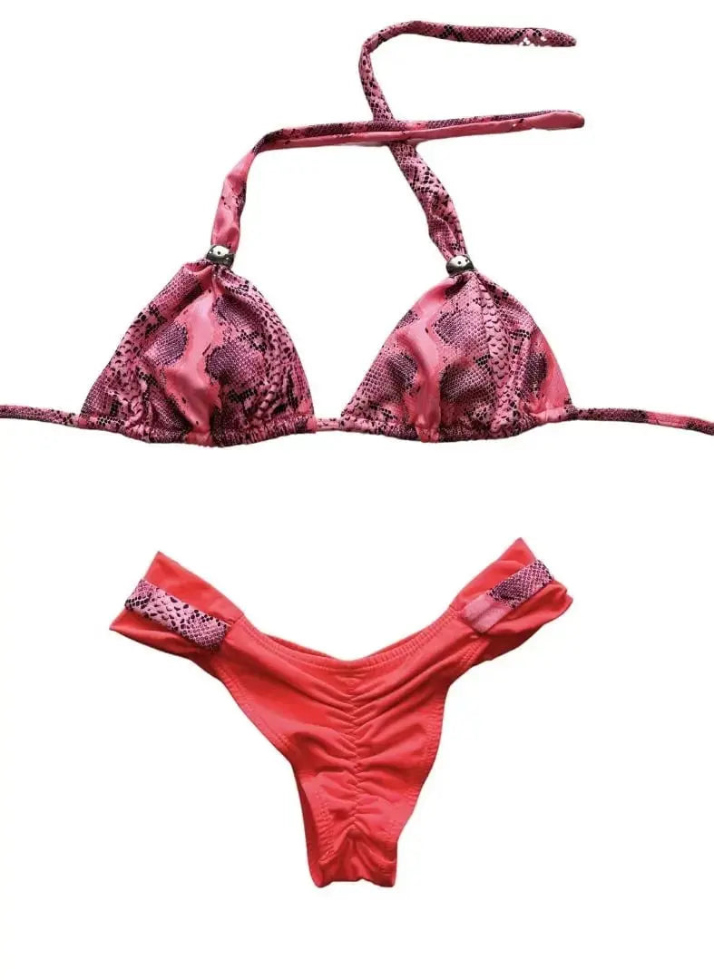 Blush Snake Bikini SET - SALE Benatti Beachwear