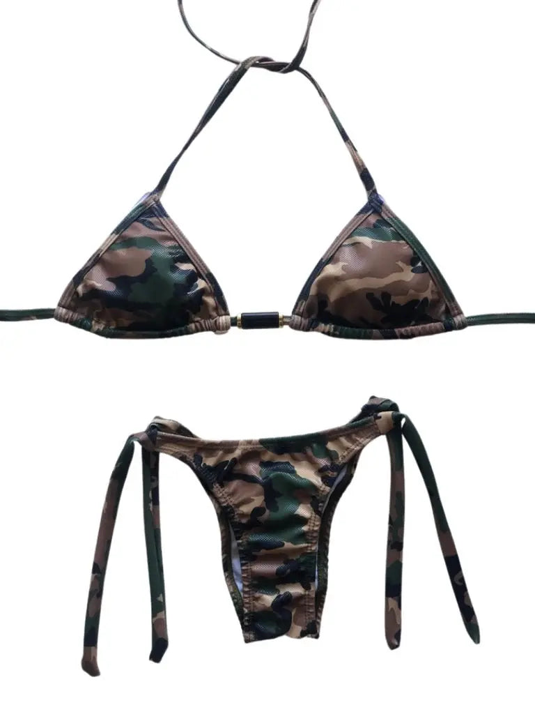Liquid Camo Cheeky Bikini SET Benatti Beachwear