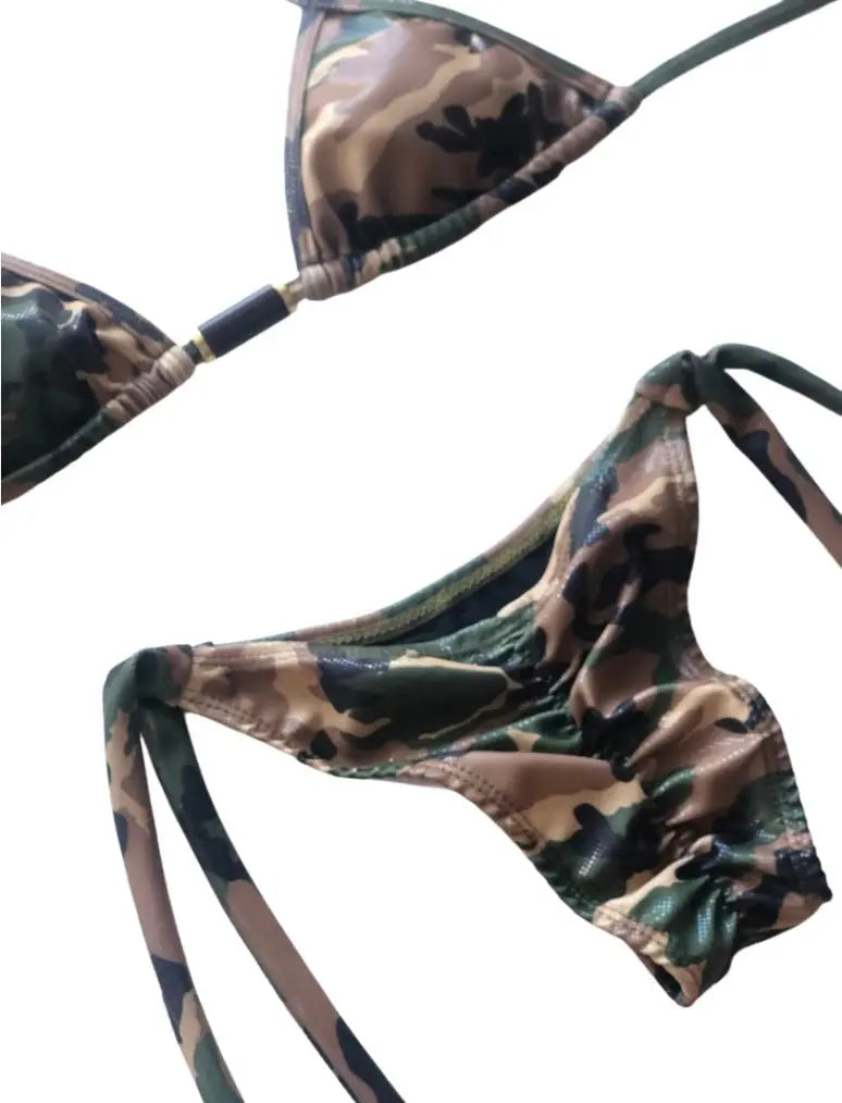 Liquid Camo Cheeky Bikini SET Benatti Beachwear