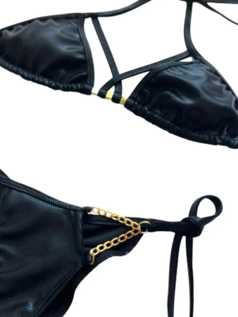 Shiny Black Bikini SET Benatti Beachwear