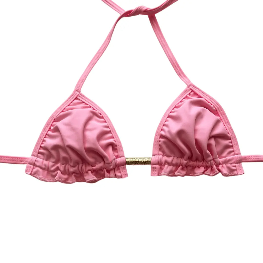 Marie Ruffle Bikini Top - Solid Colors Benatti Beachwear