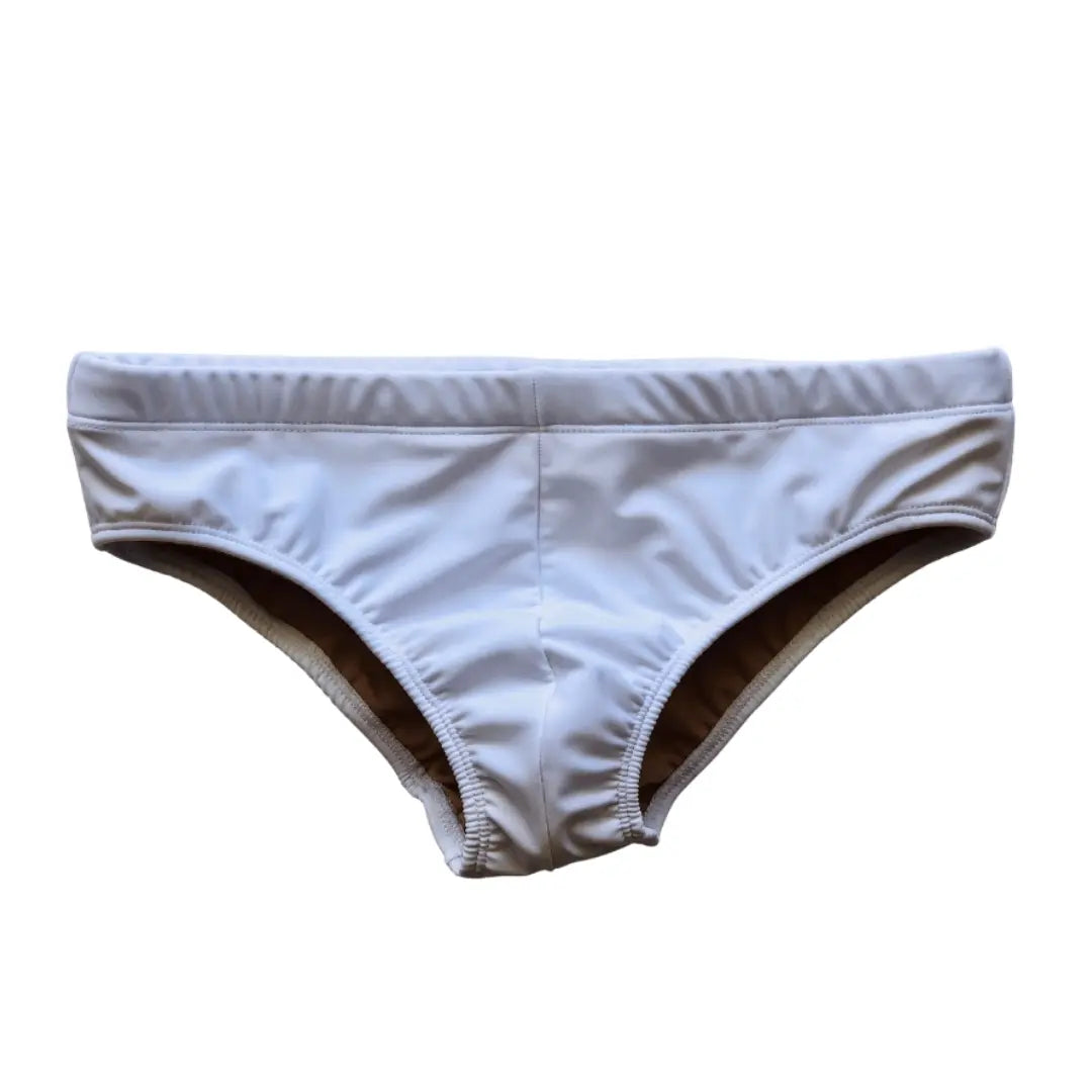 Solid Color Low-Rise Brazilian Sunga Swim Brief Benatti Beachwear