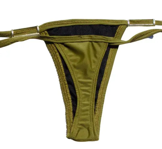 Lilly Thong Bikini Bottom - Solid Colors Benatti Beachwear
