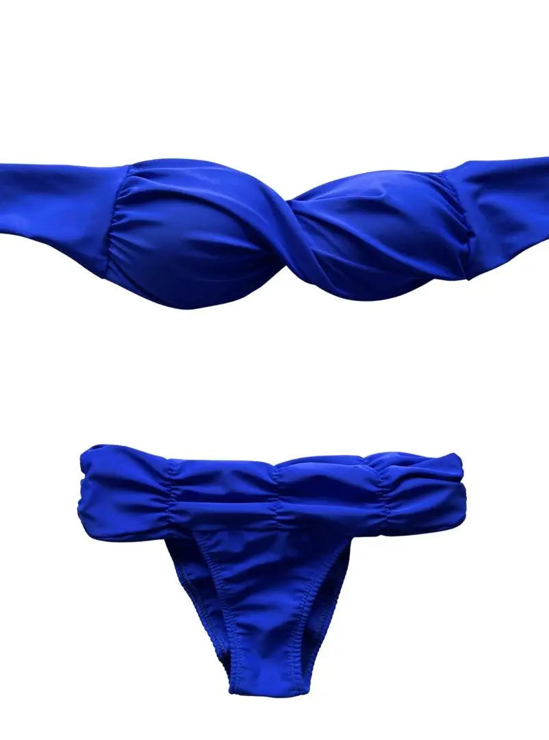 Anya Bandeau Bikini Top - Solid Colors Benatti Beachwear