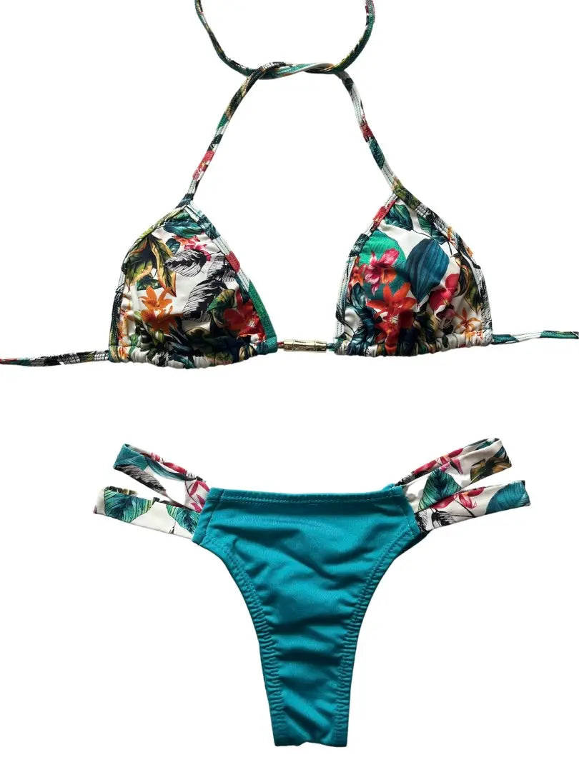 Spring Fling Floral Bikini Set - SALE