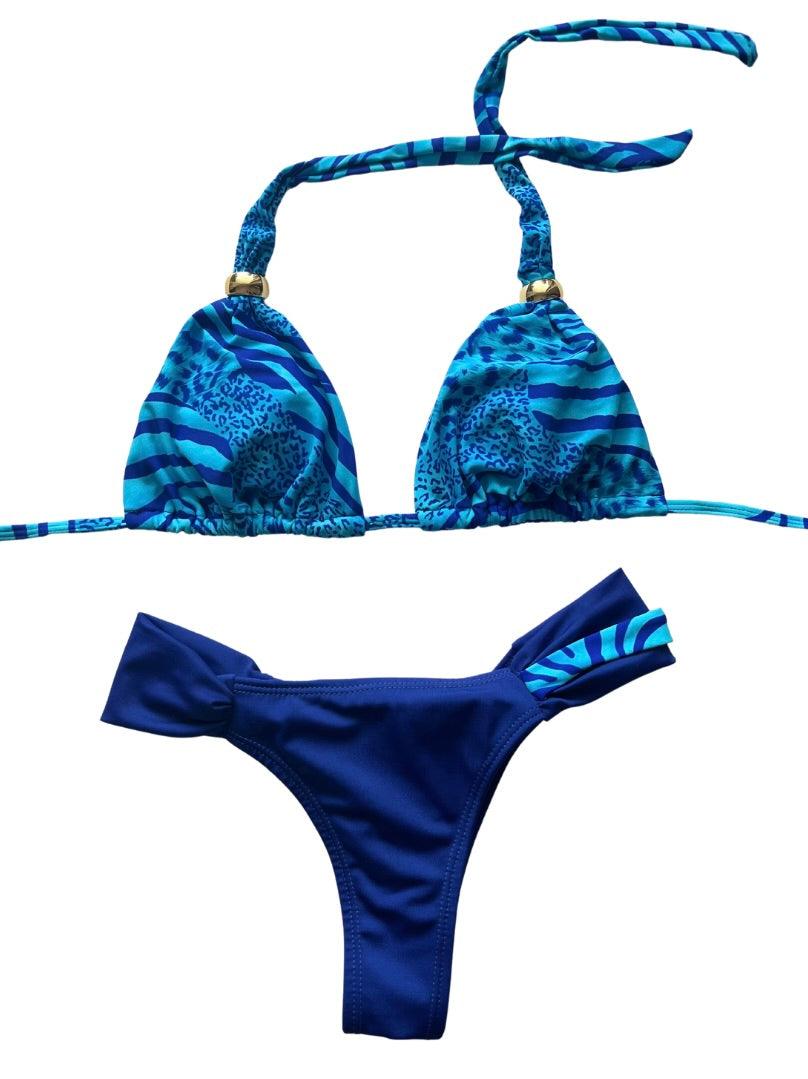 Wild Blue Fauna Bikini Set - SALE