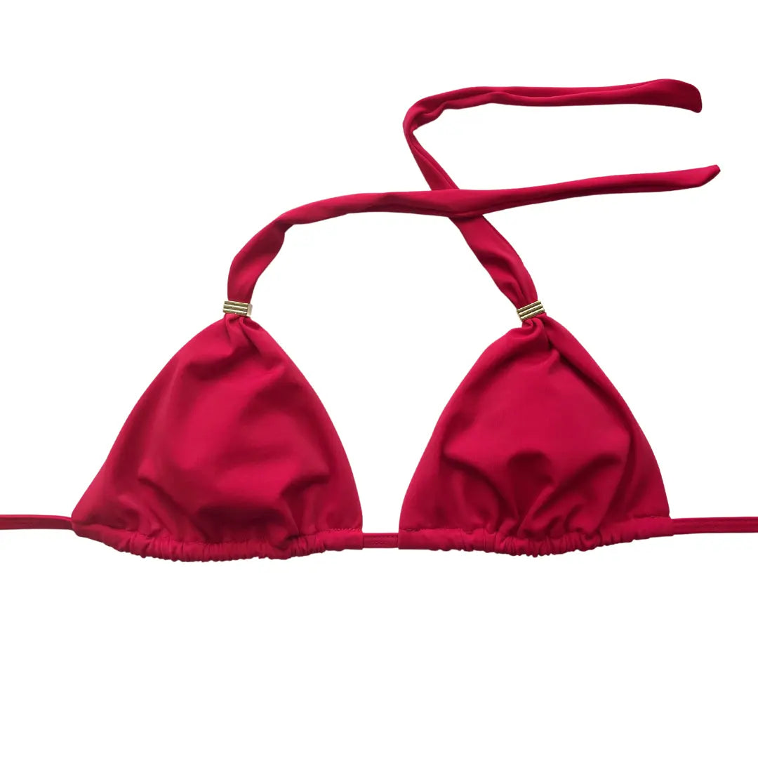 Mia Halter Bikini Top - Solid Colors Benatti Beachwear