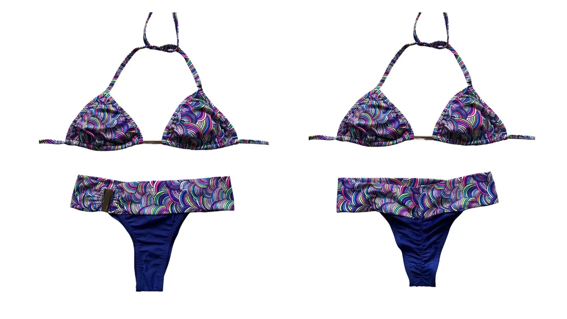 Electric Coral Cheeky Bikini SET - SALE Benatti Beachwear