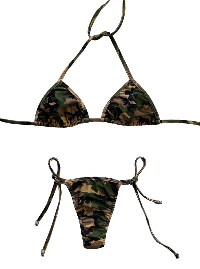 Camo String Bikini SET - SALE