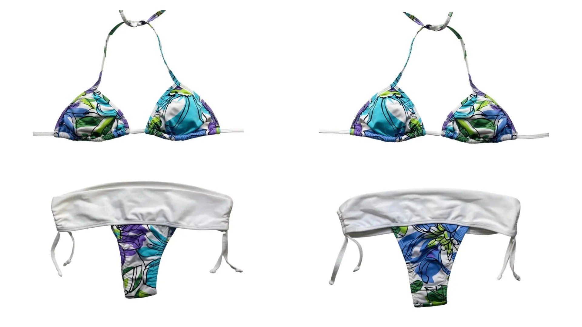 Electric Coral Cheeky Bikini SET - SALE Benatti Beachwear