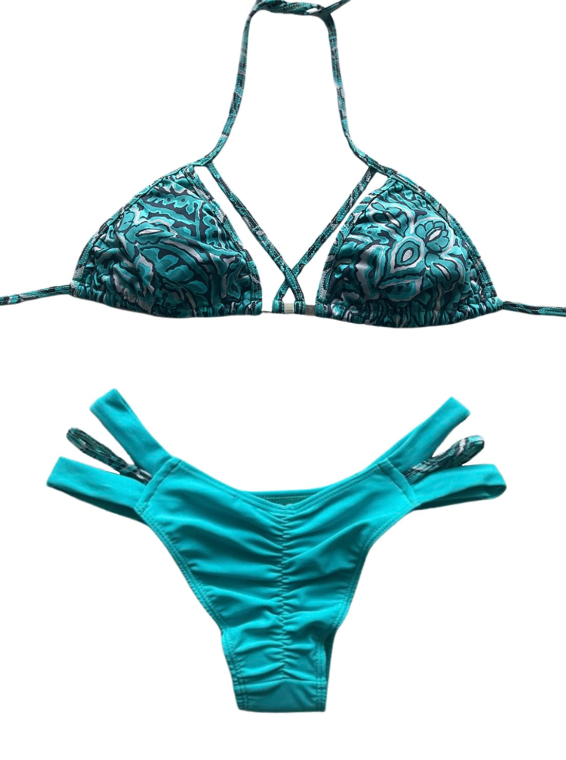 Teal Lagoon Bikini Set - SALE