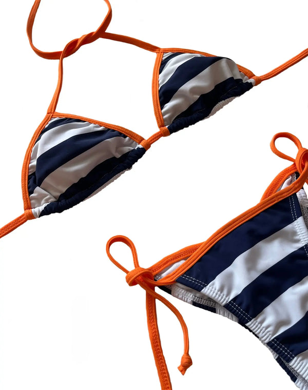 Alice Top & Ella Bottom SET - Cabana Stripe