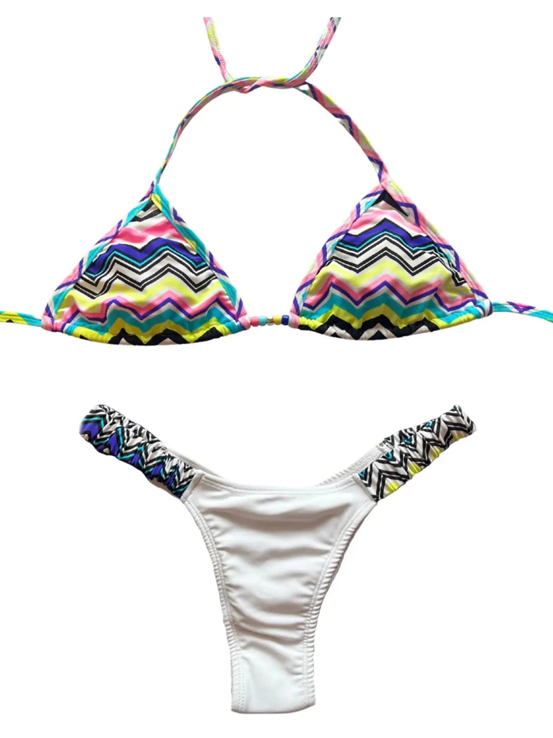 Colorful Chevron Bikini Set - SALE