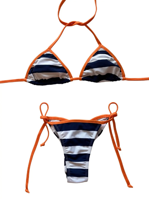Alice Top & Ella Bottom SET - Cabana Stripe