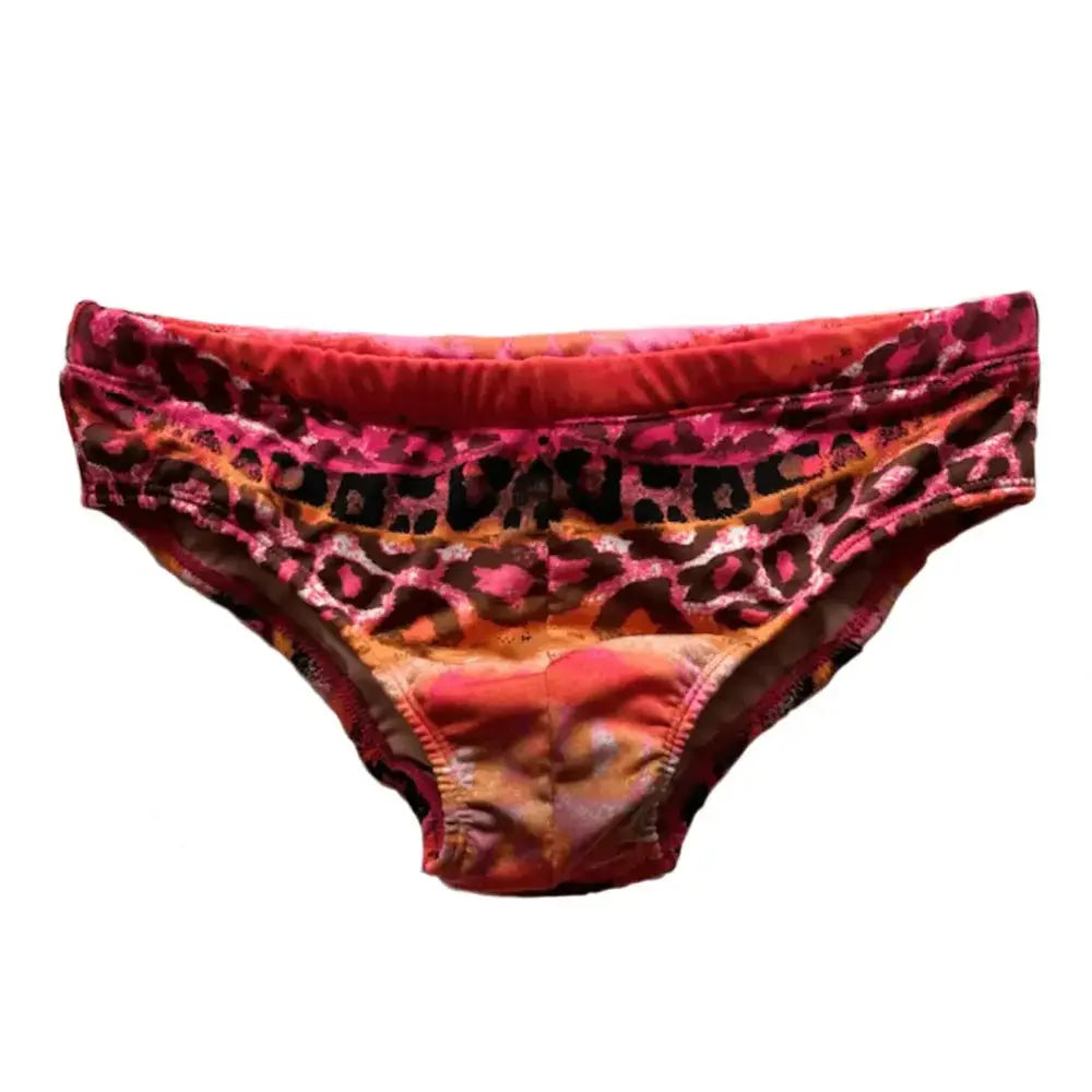 Tropical Print Low-Rise Brazilian Sunga Swim Brief Benatti Beachwear