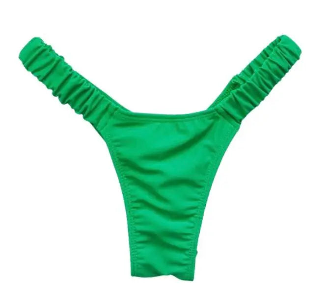 Simone Cheeky Bikini Bottom - Solid Colors