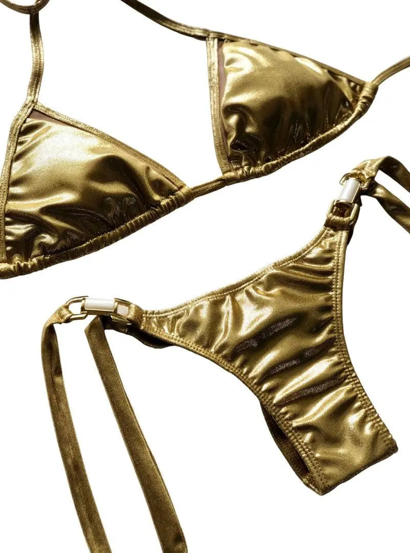 Alice Top & Andrea Bottom SET - Gold