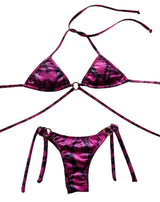 Sofia Top & Andrea Bottom SET - Pink Viper