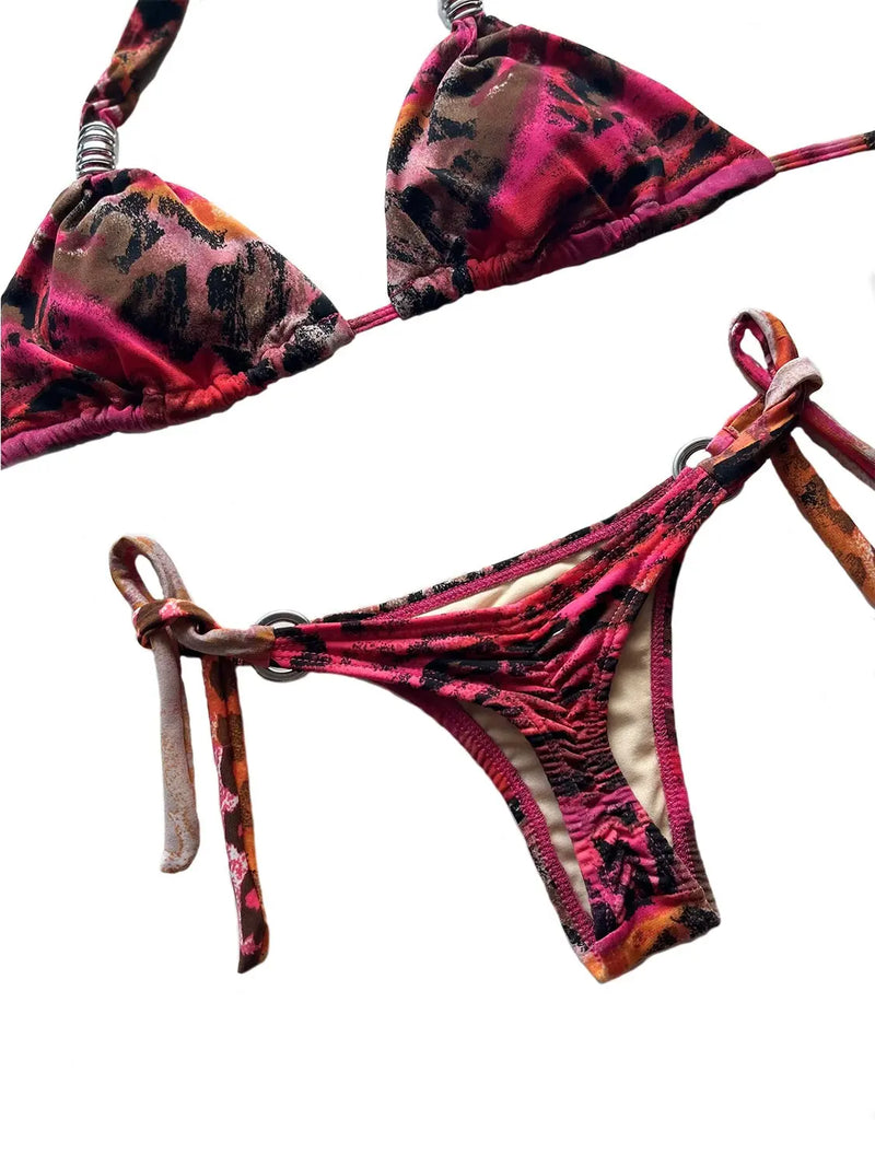 Mia Top & Amy Bottom SET - Pink Panther