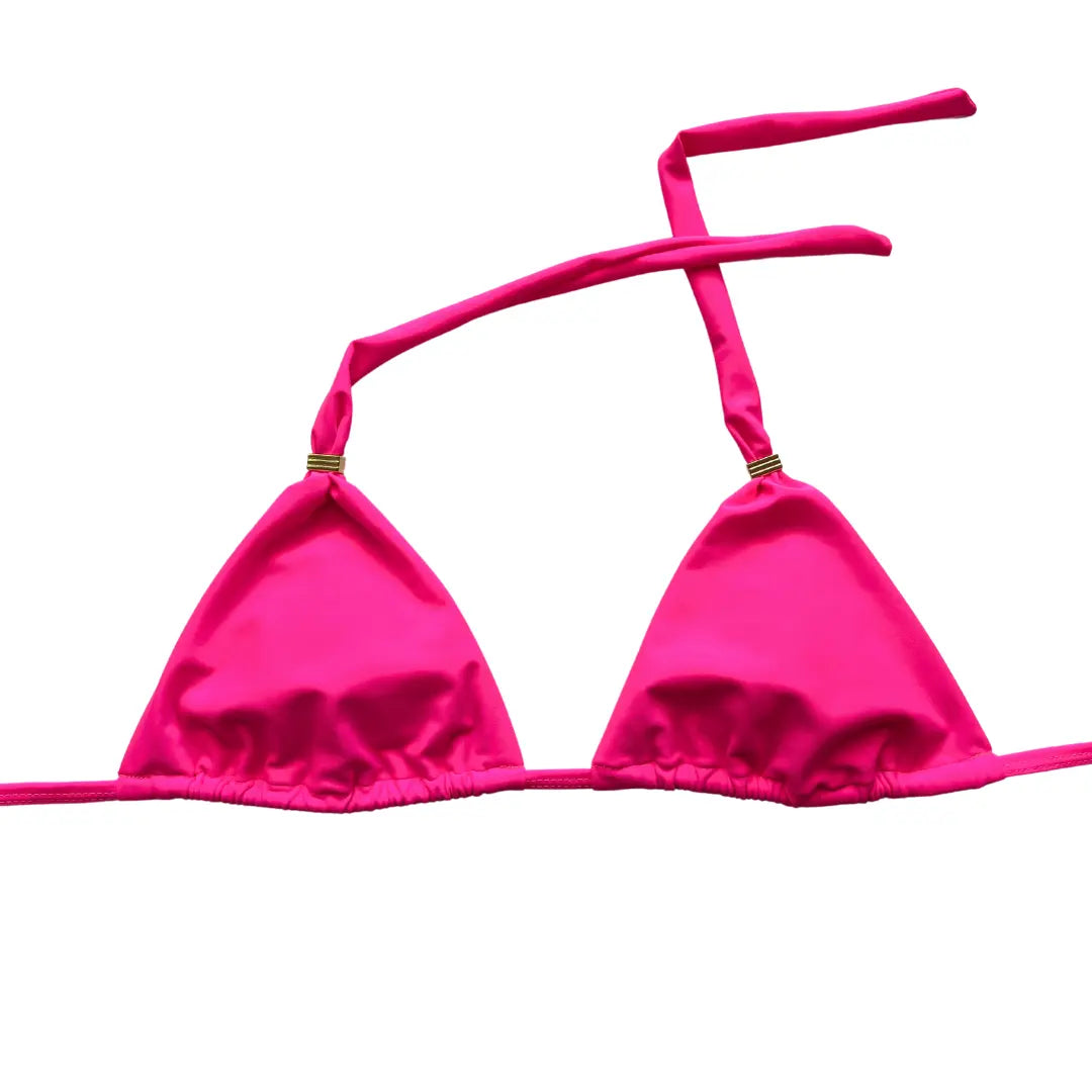 Mia Halter Bikini Top - Solid Colors Benatti Beachwear