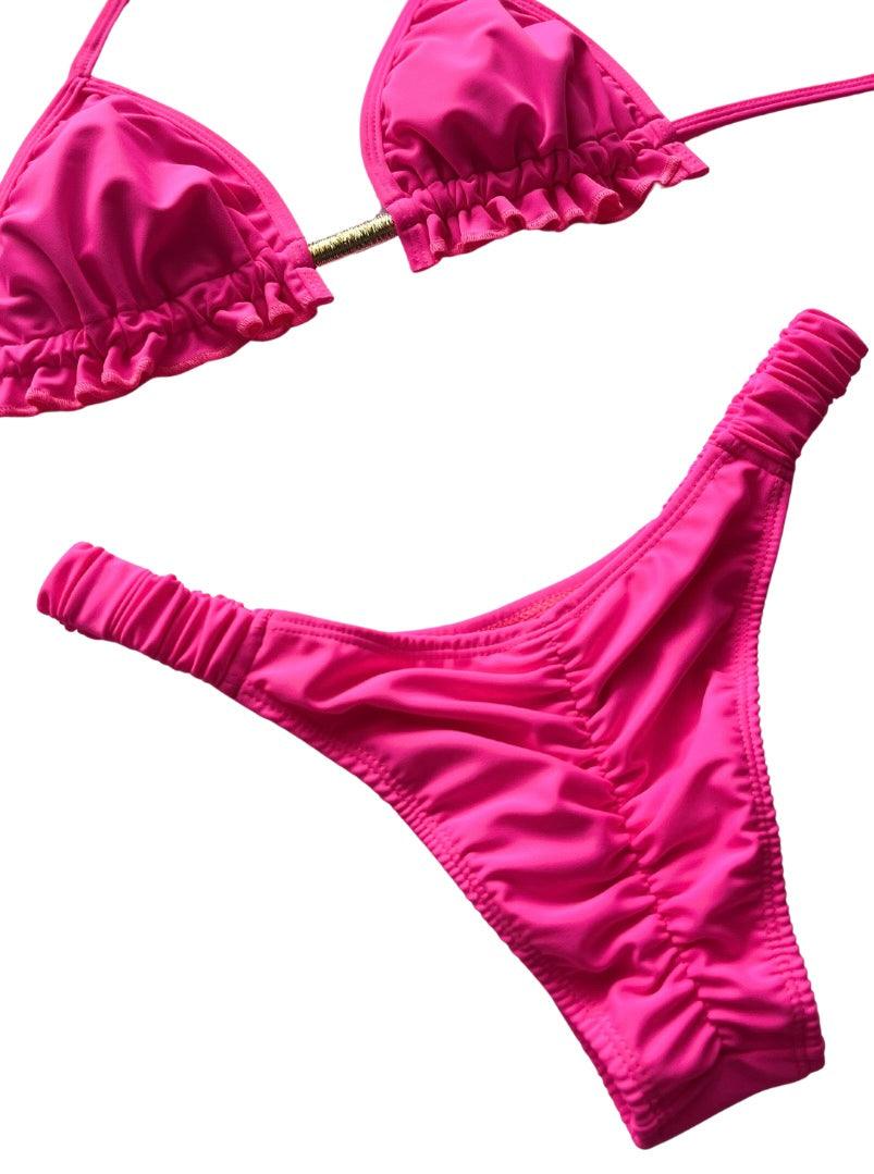 Simone Cheeky Bikini Bottom - Solid Colors