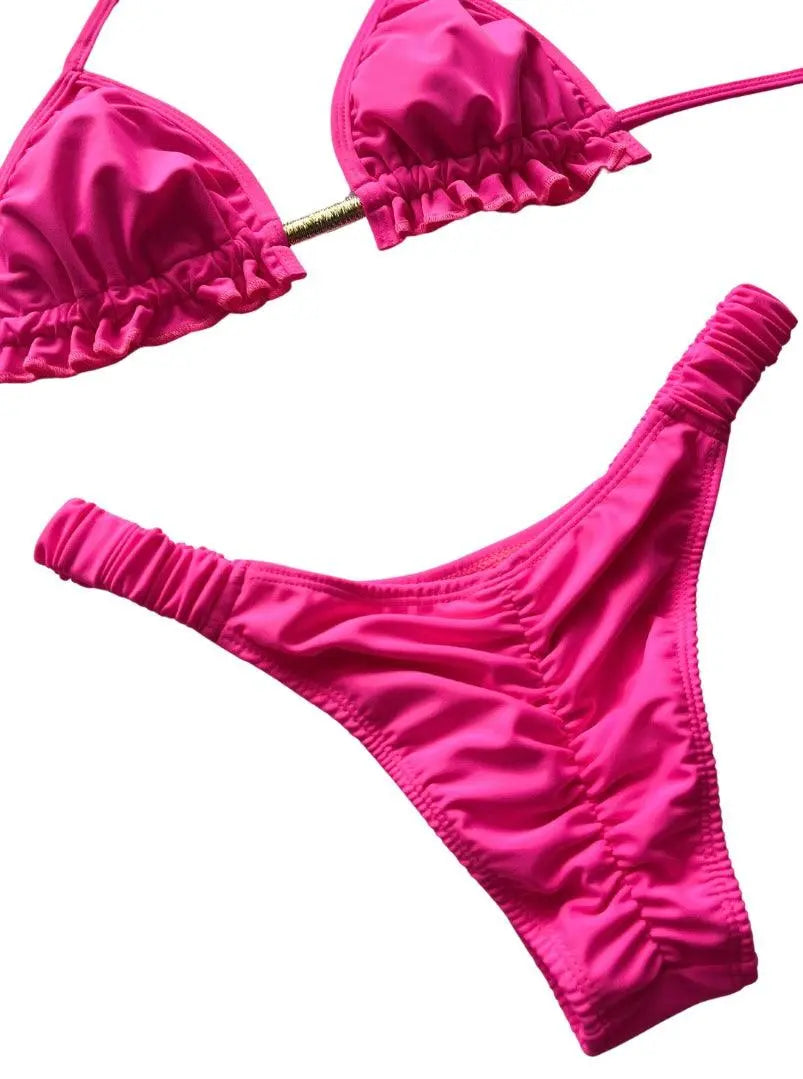 Simone Cheeky Bikini Bottom - Solid Colors Benatti Beachwear