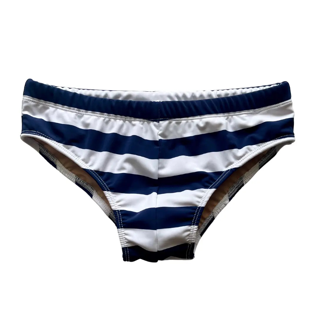 Striped Sunga W Swim Briefs