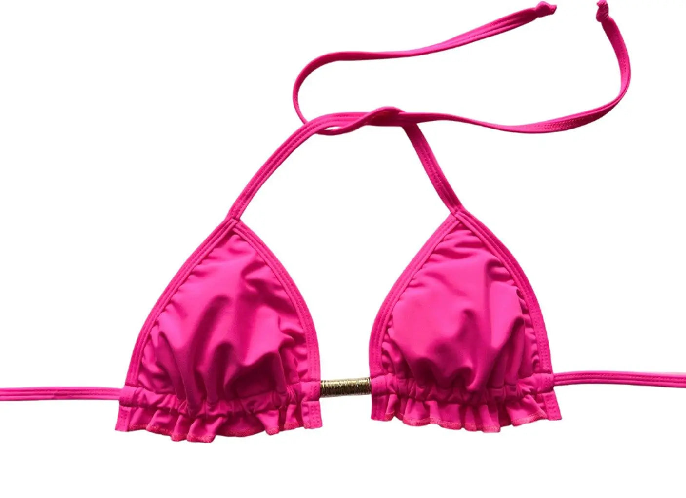 Marie Ruffle Bikini Top - Solid Colors