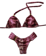 Mia Top & Ana Bottom SET - Snake Print