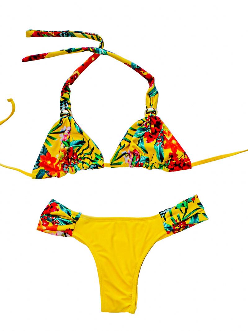 Mia Top & Ana Bottom Bikini SET - Tropical