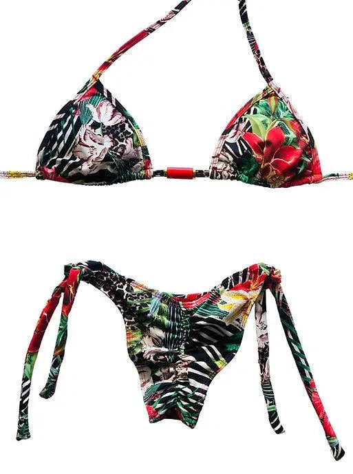 Alice Top & Rosie Bottom SET - Red Forest