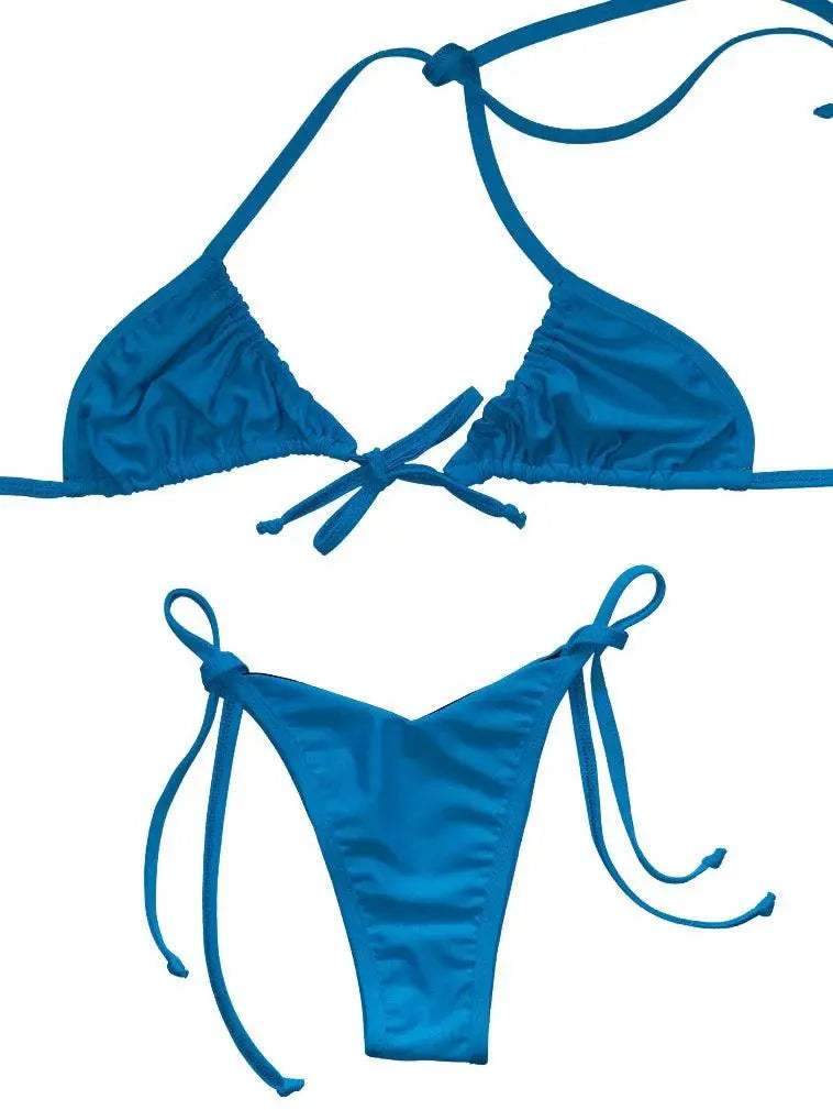 Vero High-Leg Bikini Bottom - Solid Colors Benatti Beachwear