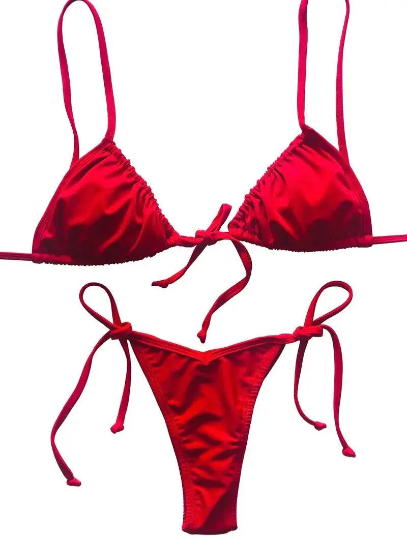 Vero High-Leg Bikini Bottom - Solid Colors Benatti Beachwear